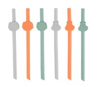 Cannucce in silicone - 6pcs