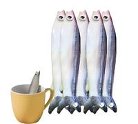 Cannuccia per pesce in ceramica - Sorseggia con un sorriso, cannucce in ceramica fatte a mano con pesci brutti, cannucce divertenti riutilizzabili a forma di pesce, accessorio per bere (5pcs)