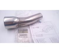 Cannula abbellimento scarico cromato Renault Captur 2013-2019 originale 45 CM K9
