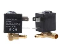 Cannula N/C AC 230V G1/8" Elettrovalvola acqua generatore d'aria vapore in ottone Caffè