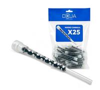 Cannula Tassello di Ancoraggio Chimico DOJA Barcelona - Pack 25 - Diversi Modelli, Ugello Miscelatore Ancorante Chimico Efficiente, Beccuccio Miscelatore, Miscelatore Statico, Cannula Ancoraggio
