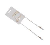 CANNXI 1 paio di fermagli per capelli con fiocco alla moda semplice fiocco forcina in metallo perle fiocco fermagli eleganti accessori per capelli per le donne