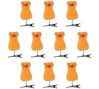 CANNXI 10pcs Cute Mouses Hairpin Adornment Fun Pet Side Hair Clip Molla Duckclip Cartoon Copricapo Bambini Ragazze Accessori Per Capelli