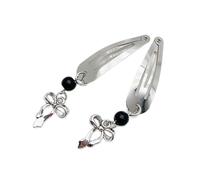 CANNXI 2pcs Delicato Barrette Metallo Hairclip Elegante Hairpin Gioielli Moderno Accessorio Per Capelli Elegante Clip Per Capelli Per Le Donne Moderne