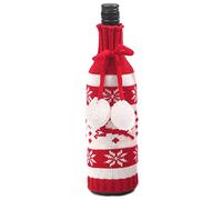 CANNXI Bottiglia di vino di Natale Buon Natale Decorazioni per la casa 2022 Ornamento Candy Bag Regali di Capodanno