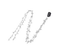 CANNXI Catena di estensione per capelli per trecce, strass, nappe, molletta per feste, accessorio elegante per donne e ragazze