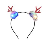 CANNXI Cerchietti per capelli con renna, per Natale, cosplay, festival, feste, accessori per capelli per ragazze