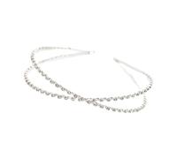 CANNXI Cerchietti per capelli da donna, elegante fascia per capelli con diamanti scintillanti, accessorio unico per capelli delicato intarsiato per appassionati di moda