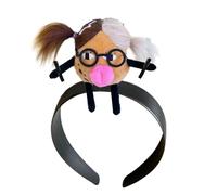 CANNXI Cerchietto per capelli da donna, carino stile cartone animato, divertente, intrecciato, perfetto per feste, cosplay, copricapo gioielli