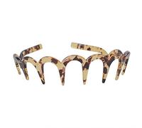CANNXI Cerchietto per capelli da donna, stabile, in acrilico, marrone, a forma di U, diadema per capelli, diadema per capelli, gioiello regalo per ragazze e donne