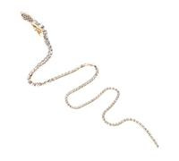 CANNXI Confezione da 2 fermagli per capelli scintillanti a forma di serpente, forcine per capelli in lega, accessorio elegante per tutte le occasioni