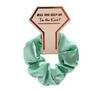 CANNXI Corda per capelli da damigella d'onore, per addio al nubilato, scrunchies, corda elastica per capelli da sposa, accessori per doccia nuziale, E