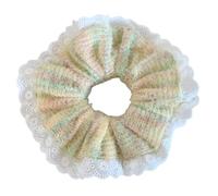 CANNXI Elegante fascia per capelli in pizzo per donne e ragazze, in morbido tessuto, accessorio per capelli colorato