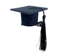 CANNXI Elegante fermaglio per capelli per cappello da laurea, facile da usare, fermaglio per capelli personalizzato per appassionati di copricapo