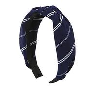 CANNXI Fasce per capelli da donna, stile vintage, a righe, intrecciate, annodate, fascia elastica per capelli, turbante