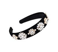CANNXI Fascia per capelli da donna, vintage, per Hband di lusso, regina, tiara, ampia fascia
