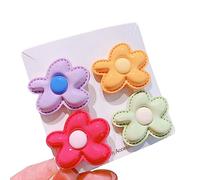 CANNXI Fermaglio per capelli a forma di fiore irregolare dolce semplice clip laterale carino fiore piccolo pettine forcina copricapo per bambini donne adolescenti