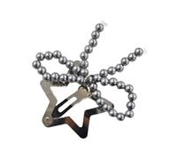 CANNXI Fermaglio per capelli alla moda con fiocco semplice forcina per capelli con perle finte e fiocco, accessori eleganti per donne e ragazze