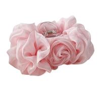 CANNXI Graziose forcine per capelli con morbido chiffon rughe, alla moda, da donna, accattivanti, decorazione unica