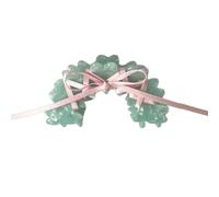 CANNXI Mollette per capelli versatili in acrilico, stile balletto, con fiocco, in acetato, accessorio per capelli da donna