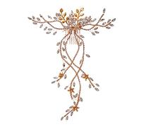 CANNXI Pettine per capelli da sposa, accessorio per capelli da sposa, accessorio per feste di nozze