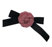 CANNXI Sofisticato fermaglio per capelli a forma di camelia con fiocco carino da donna forcina floreale per elevare lo stile dei capelli per matrimoni e feste
