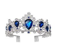 CANNXI Tiara in stile corona di cristallo fascia principessa per corona con vite Twist forniture per matrimonio ballo