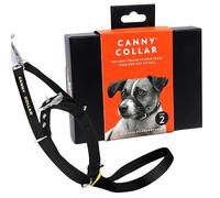 Canny Collar - Collare a Cavezza Addestramento Cane | Collare Anti-Tiro Gentile e Sicuro | Camminate Piacevoli Senza Stress - Nero, Taglia 2