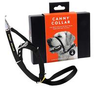 Canny Collar Collare a Cavezza Antitiro per Cani che Tirano, Nero Taglia 4 | Camminare senza tirare, addestramento al guinzaglio, controllo delicato e passeggiate tranquille senza correzioni brusche.