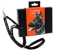 Canny Collar Collare a Cavezza Antitiro per Cani che Tirano, Nero Taglia 5 | Camminare senza tirare, addestramento al guinzaglio, controllo delicato e passeggiate tranquille senza correzioni brusche.
