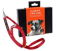 Canny Collar Collare a Cavezza Antitiro per Cani che Tirano, Rosso Taglia 2 | Camminare senza tirare, addestramento al guinzaglio, controllo delicato e passeggiate tranquille senza correzioni brusche.