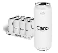 Cano Acqua Still Water Resealable, Confezione da 12 x 500 ml