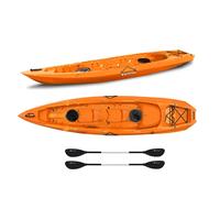 Canoa biposto Mojito Big mama kayak - 380 cm - 2 posti adulto + 1 posto bambino