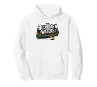 Canoa Boundary Waters Minnesota Bwca Natura Selvaggia Felpa con Cappuccio