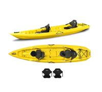 Canoa due posti Mojito Big mama kayak - kayak 380 cm - 2 posti adulto + 1 posto