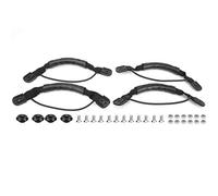 Canoa hoseonfn, accessori in canoa, maniglia di cinghia in nylon in plastica con set di pulsanti fissi a vite, per canoa di canoa con canoa Nota: la parola chiave principale del