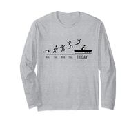 Canoa Kayak Weekend PAGAIA Canoista Paddle Canoe Maglia a Manica