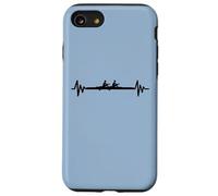 Canoa-Rowing Canoa-Rower Cardiogram M2x-Canoista Canoa Custodia per iPhone SE (2020) / 7 / 8
