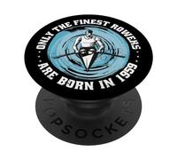 Canoa-Vogatori Compleanno nata nel 1959 Canoa-Rowing Canoa PopSockets PopGrip Adesivo