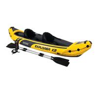 Intex Kayak Explorer K2 312 x 91 x 51 cm Yellow / Grey