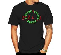 CANOEING Men T Shirt A Tribe Called Quest Men Cotton Teeshirt Unisex 100% Cotton Short-Sleeve T-Shirts Black XXL