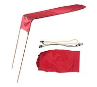 Canompe d'ombra kayak portatile portatile pieghevole pieghevole da sole da sole per protezione solare protezione da sole per kayaks canoe barche mobili nylon oxford tessuto telaio (PLPLAAOOURYXPSU-11)