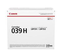 Canon 0288C001 toner originale nero 25000 copie 039H