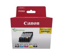 CANON - 0372C006 - Canon - Cartuccia ink - PGBK-M-Y-C -PGI570-CLI-570 - 0372C006 - CANPGI570MP - Conf. da 1 Pz. - 0372C006