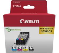 ORIGINALE Canon Multipack nero / ciano / magenta / giallo CLI-571 0386C008