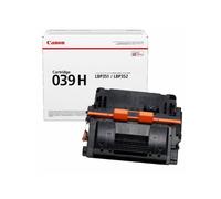 CANON 039H 0288C001 TONER ORIGINALE BK NERO 25000 pagine