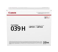 Canon 039H cartuccia toner 1 pz Originale Nero