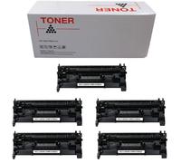CANON 052A 1 3 5 10 TONER COMPATIBILE NO ORIGINALE BK NERO 3100 pagine