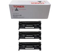 CANON 052A 1 3 5 10 TONER COMPATIBILE NO ORIGINALE BK NERO 3100 pagine