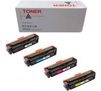 CANON 054H KIT 4 5 TONER COMPATIBILI NO OEM BK C M Y 3100/2300 pagine